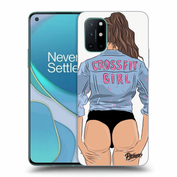 Picasee OnePlus 8T Hülle - Schwarzes Silikon - Crossfit girl - nickynellow