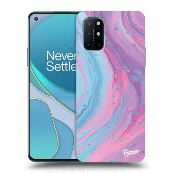 Hülle für OnePlus 8T - Pink liquid