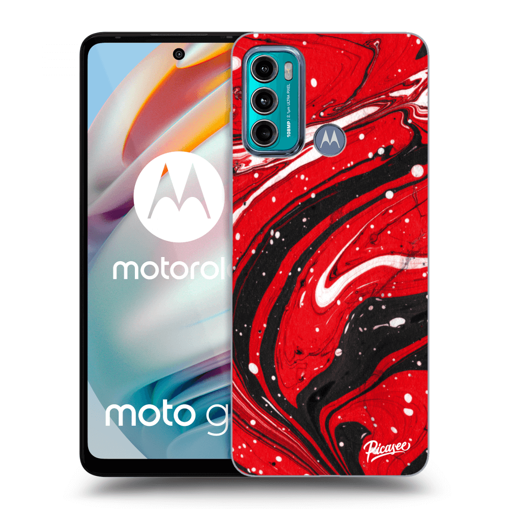 Picasee ULTIMATE CASE für Motorola Moto G60 - Red black