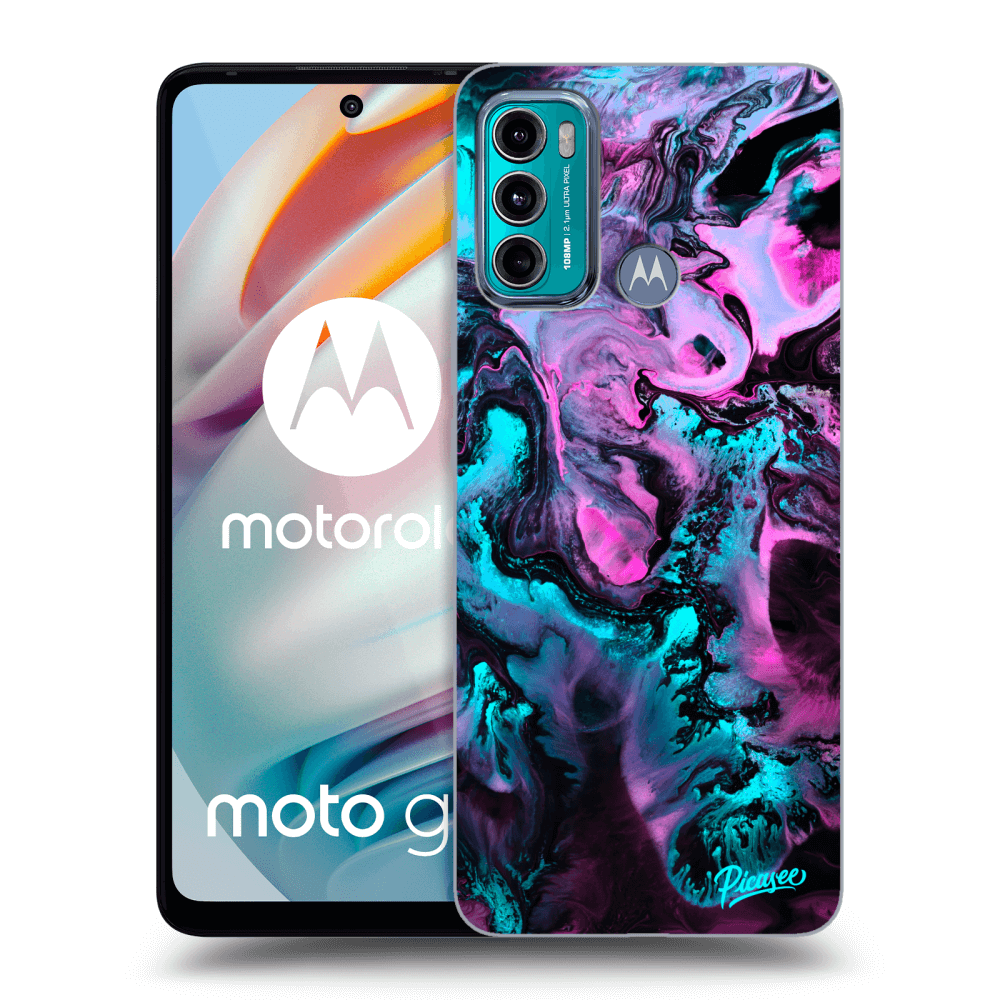 Picasee Motorola Moto G60 Hülle - Transparentes Silikon - Lean
