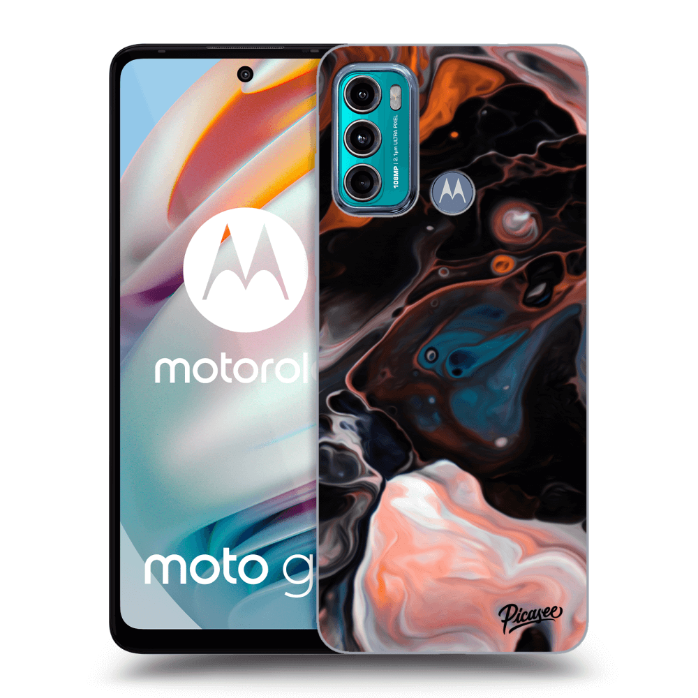 Picasee Motorola Moto G60 Hülle - Transparentes Silikon - Cream