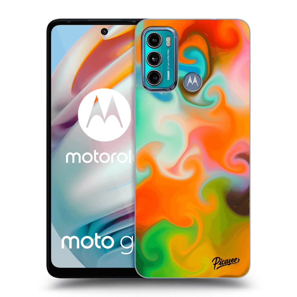 Picasee Motorola Moto G60 Hülle - Schwarzes Silikon - Juice