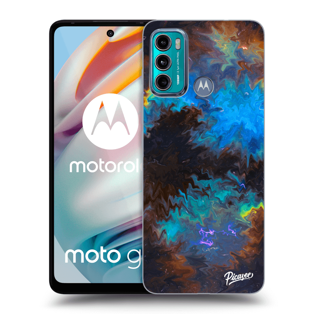 Picasee Motorola Moto G60 Hülle - Schwarzes Silikon - Space