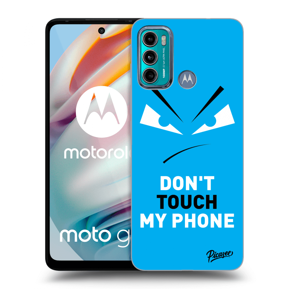 Picasee ULTIMATE CASE für Motorola Moto G60 - Evil Eye - Blue