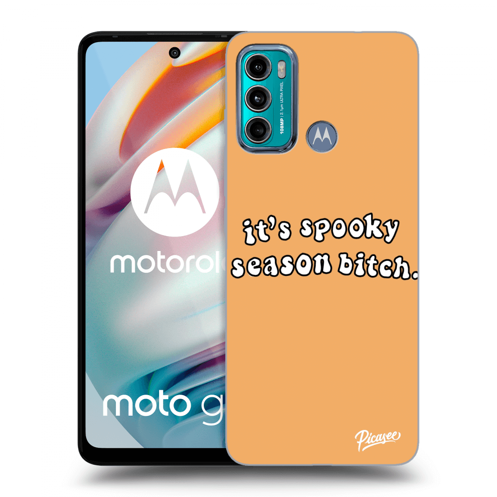 Picasee Motorola Moto G60 Hülle - Transparentes Silikon - Spooky season