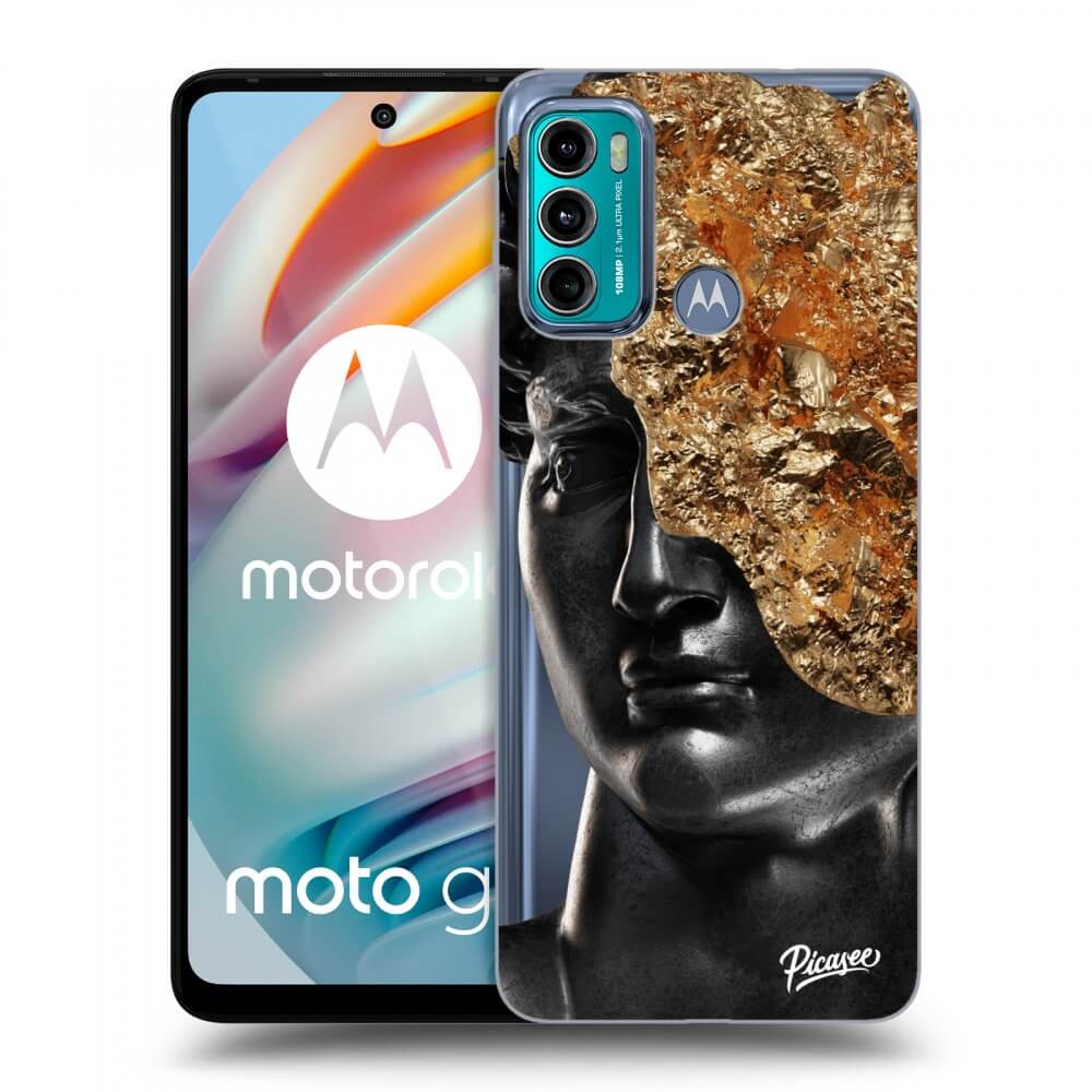 Picasee Motorola Moto G60 Hülle - Transparentes Silikon - Holigger