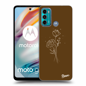 Picasee ULTIMATE CASE für Motorola Moto G60 - Brown flowers