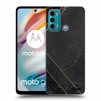 Hülle für Motorola Moto G60 - Black tile