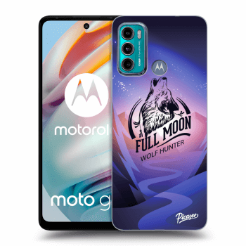 Picasee Motorola Moto G60 Hülle - Transparentes Silikon - Wolf