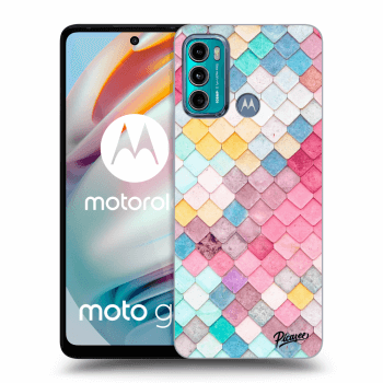 Picasee Motorola Moto G60 Hülle - Transparentes Silikon - Colorful roof