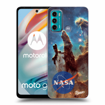 Picasee Motorola Moto G60 Hülle - Schwarzes Silikon - Eagle Nebula