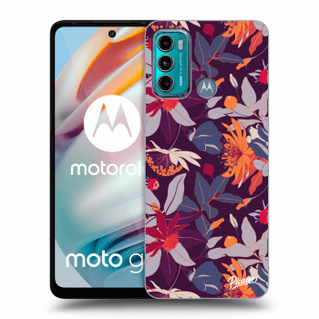 Picasee ULTIMATE CASE für Motorola Moto G60 - Purple Leaf