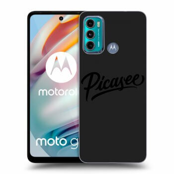 Picasee Motorola Moto G60 Hülle - Schwarzes Silikon - Picasee - black