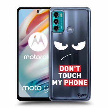 Picasee Motorola Moto G60 Hülle - Transparentes Silikon - Angry Eyes - Transparent
