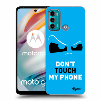 Hülle für Motorola Moto G60 - Cloudy Eye - Blue