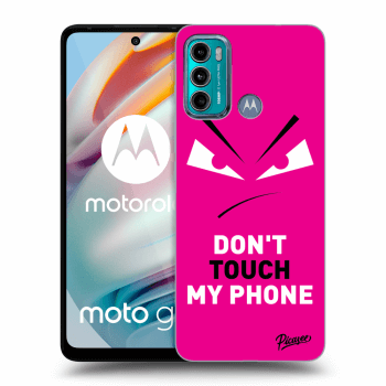 Hülle für Motorola Moto G60 - Evil Eye - Pink