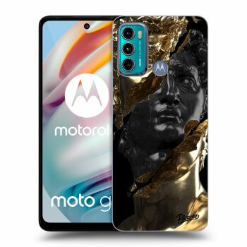 Hülle für Motorola Moto G60 - Gold - Black