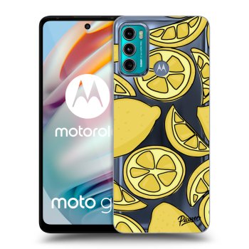 Picasee Motorola Moto G60 Hülle - Transparentes Silikon - Lemon