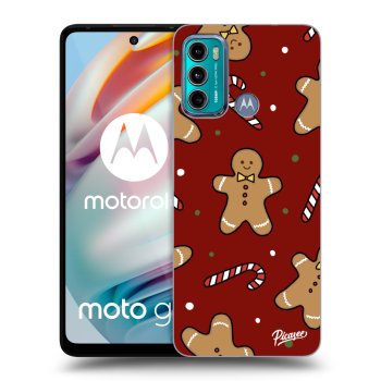 Picasee Motorola Moto G60 Hülle - Transparentes Silikon - Gingerbread 2