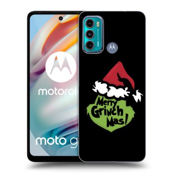 Picasee Motorola Moto G60 Hülle - Schwarzes Silikon - Grinch 2