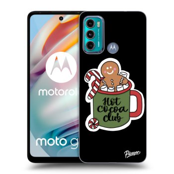 Picasee Motorola Moto G60 Hülle - Schwarzes Silikon - Hot Cocoa Club