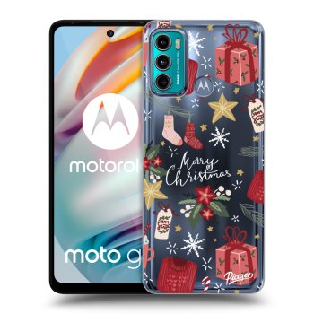 Picasee Motorola Moto G60 Hülle - Transparentes Silikon - Christmas