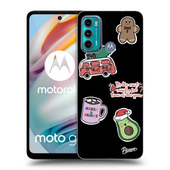 Picasee ULTIMATE CASE für Motorola Moto G60 - Christmas Stickers