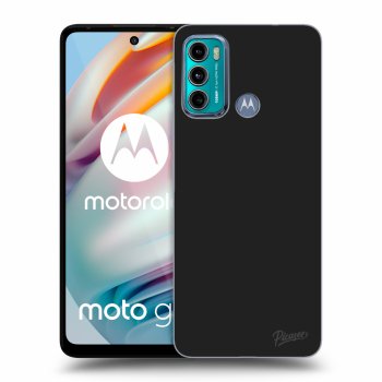 Picasee Motorola Moto G60 Hülle - Schwarzes Silikon - Clear