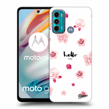 Picasee Motorola Moto G60 Hülle - Transparentes Silikon - Hello there