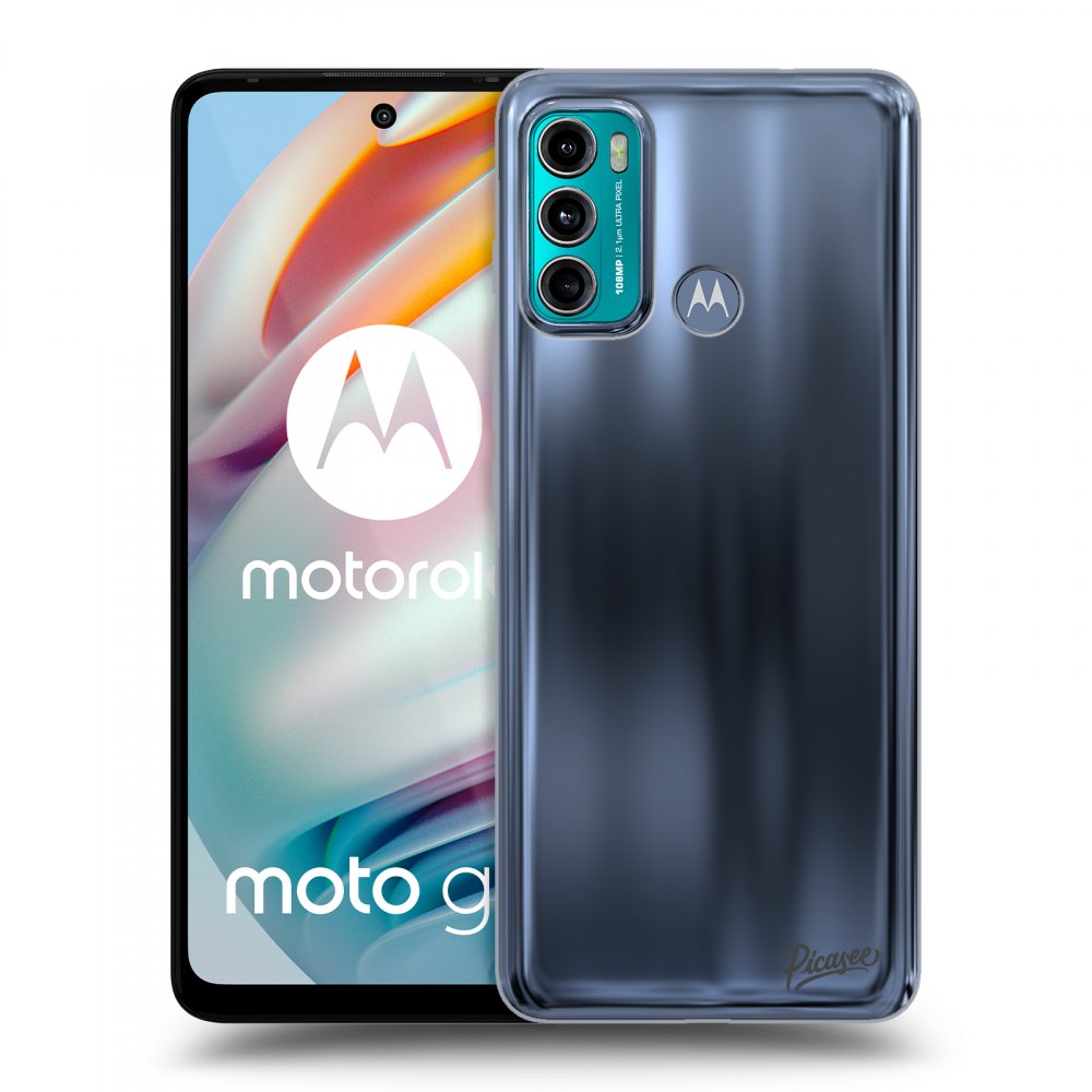 Picasee Motorola Moto G60 Hülle - Transparentes Silikon - Clear