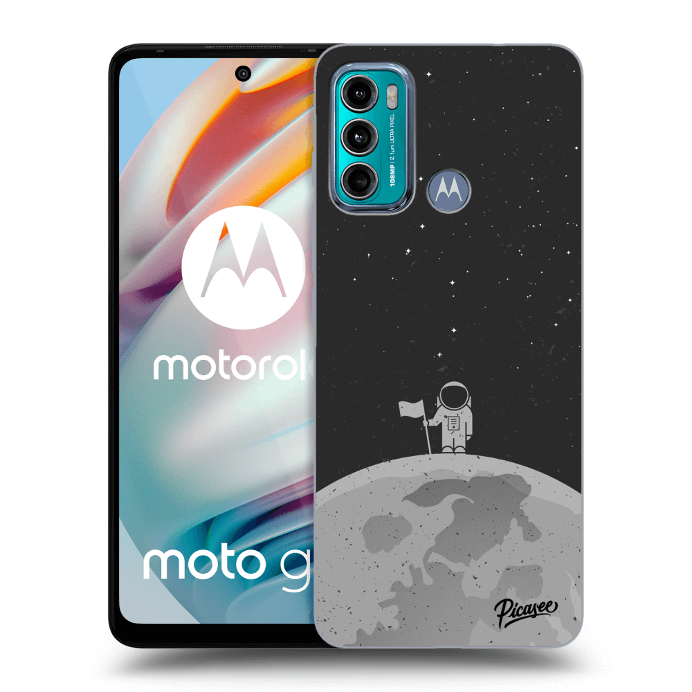 Picasee Motorola Moto G60 Hülle - Transparentes Silikon - Astronaut