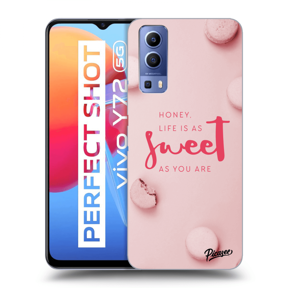Picasee ULTIMATE CASE für Vivo Y72 5G - Life is as sweet as you are