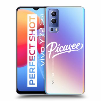 Picasee Vivo Y72 5G Hülle - Transparentes Silikon - Picasee - White
