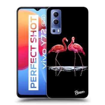 Picasee ULTIMATE CASE für Vivo Y72 5G - Flamingos couple