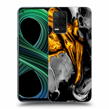 Hülle für Realme 8 5G - Black Gold