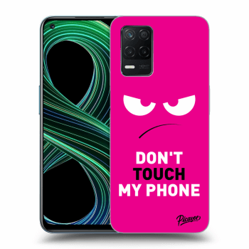 Picasee ULTIMATE CASE für Realme 8 5G - Angry Eyes - Pink