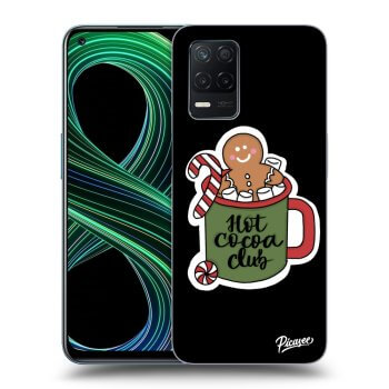Picasee Realme 8 5G Hülle - Schwarzes Silikon - Hot Cocoa Club