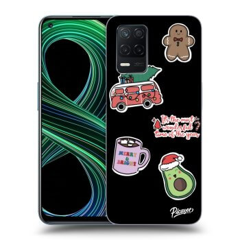 Hülle für Realme 8 5G - Christmas Stickers