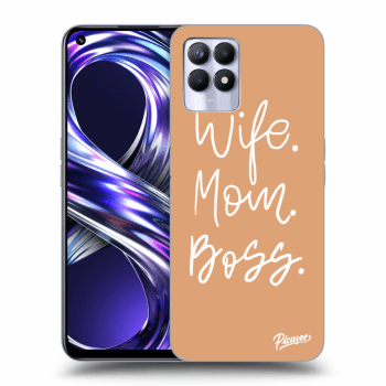 Hülle für Realme 8i - Boss Mama