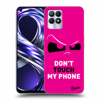 Hülle für Realme 8i - Cloudy Eye - Pink