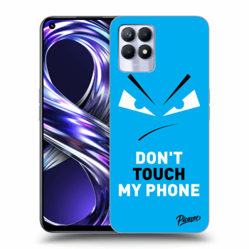 Hülle für Realme 8i - Evil Eye - Blue