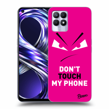 Hülle für Realme 8i - Evil Eye - Pink