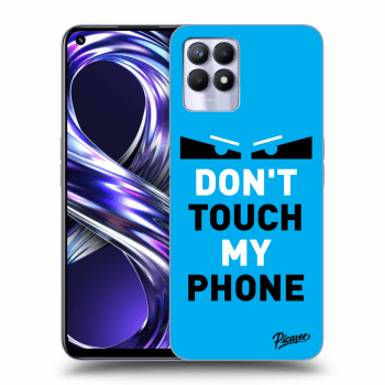 Hülle für Realme 8i - Shadow Eye - Blue