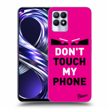 Hülle für Realme 8i - Shadow Eye - Pink