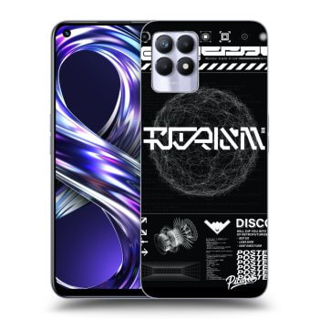 Hülle für Realme 8i - BLACK DISCO