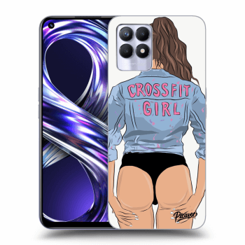 Picasee ULTIMATE CASE für Realme 8i - Crossfit girl - nickynellow