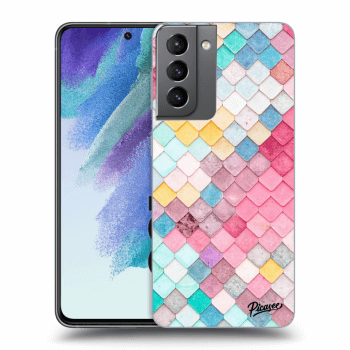 Picasee ULTIMATE CASE für Samsung Galaxy S21 FE 5G - Colorful roof
