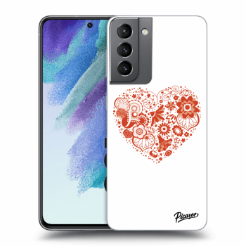 Hülle für Samsung Galaxy S21 FE 5G - Big heart