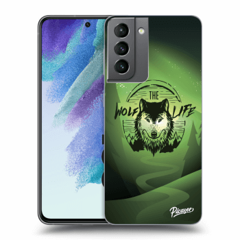 Picasee ULTIMATE CASE PowerShare für Samsung Galaxy S21 FE 5G - Wolf life