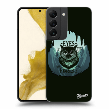 Picasee Samsung Galaxy S22 5G Hülle - Transparentes Silikon - Forest owl